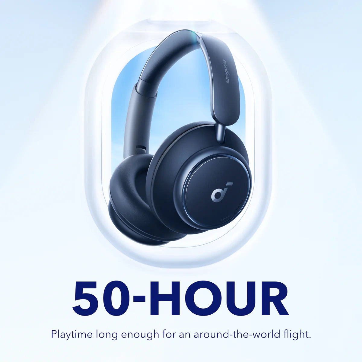 soundcore best ANC headphoness with 50-hour playtime