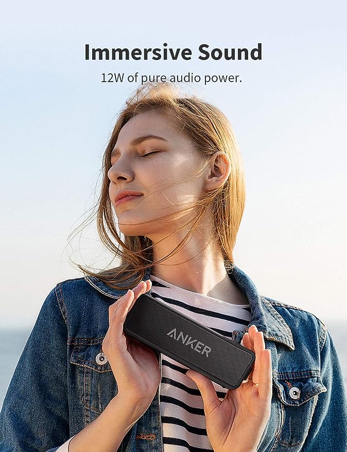 Anker speaker with immersive sound for music enjoyment