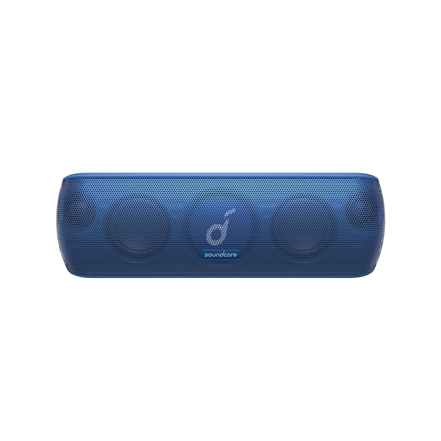 soundcore blue speaker with strong bass for wireless sound