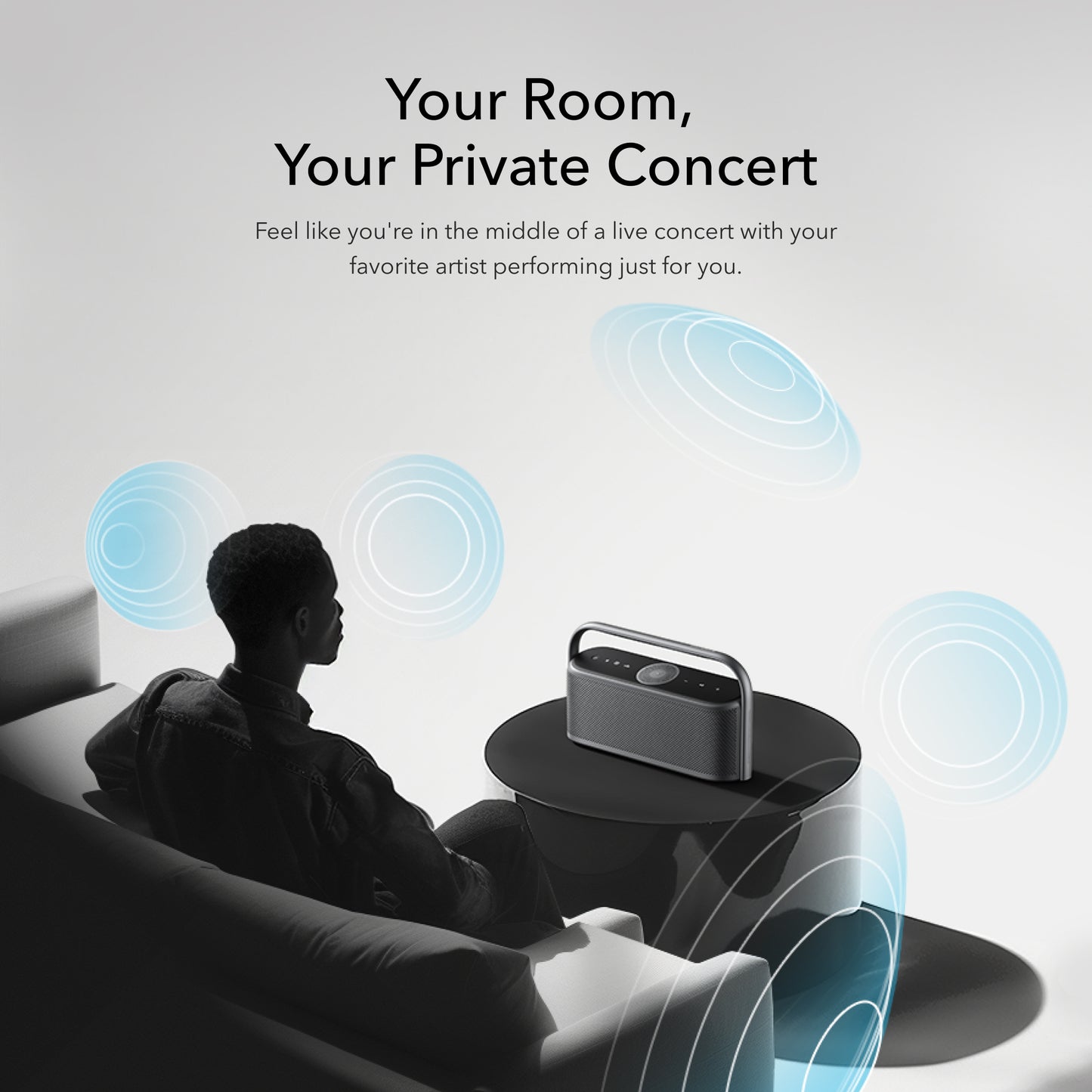 soundcore home speaker for private concert experience