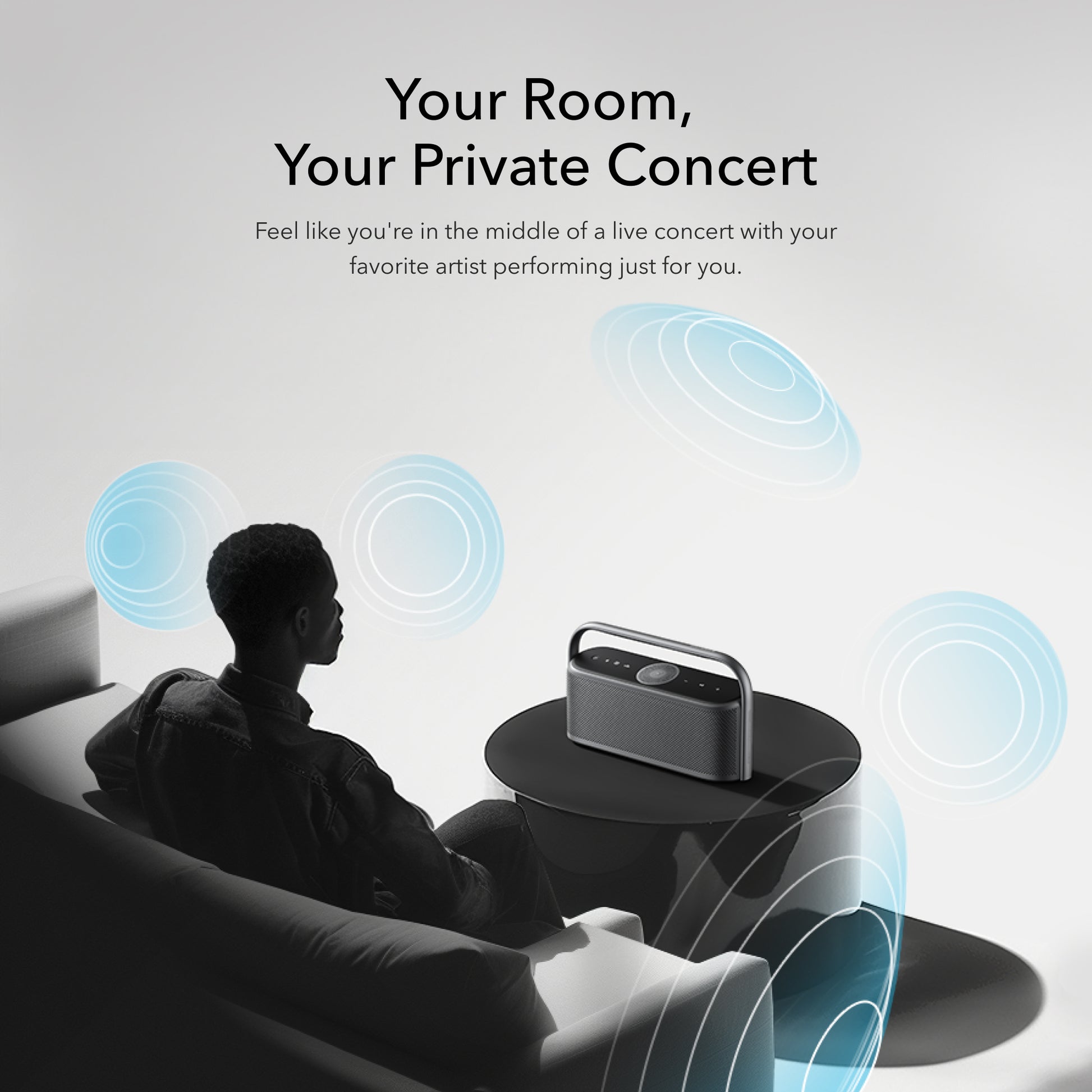 soundcore home speaker for private concert experience