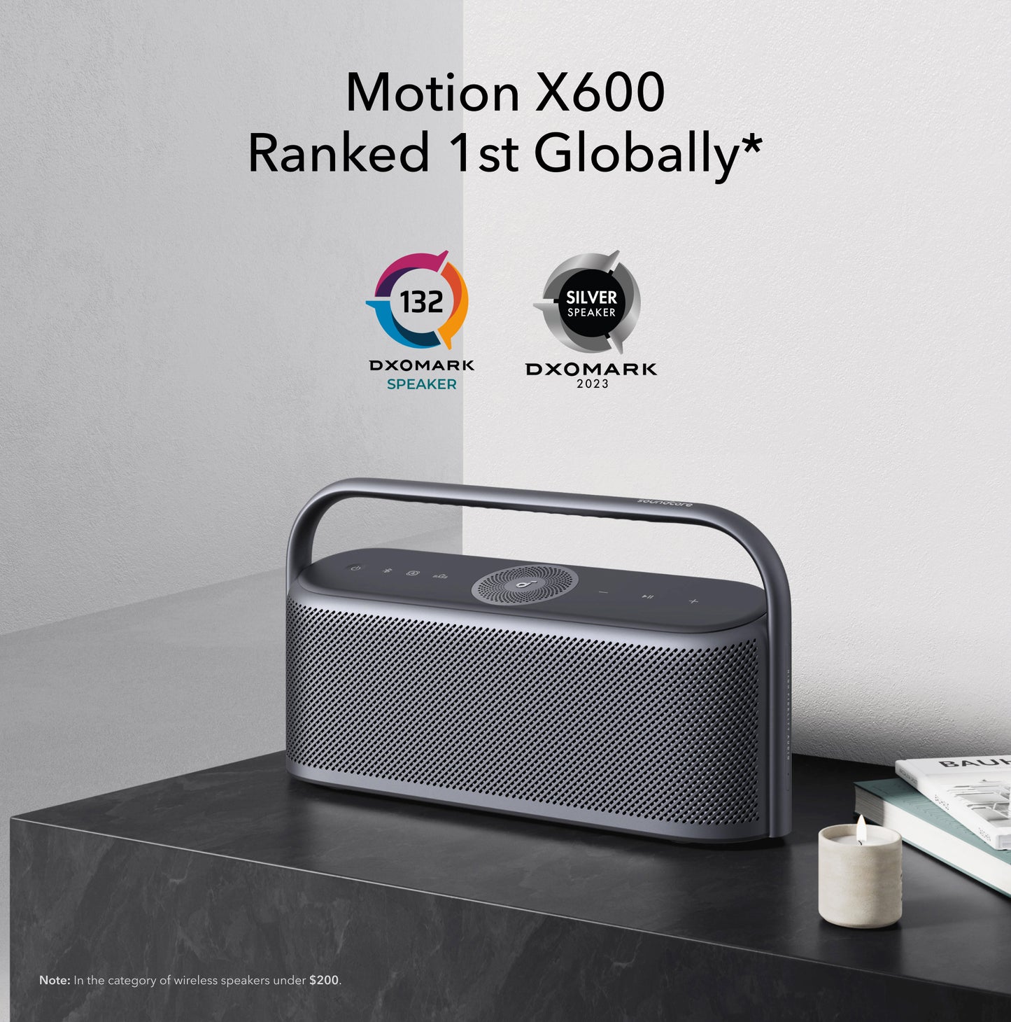 soundcore home speaker with DXOMARK award and wireless speaker feature
