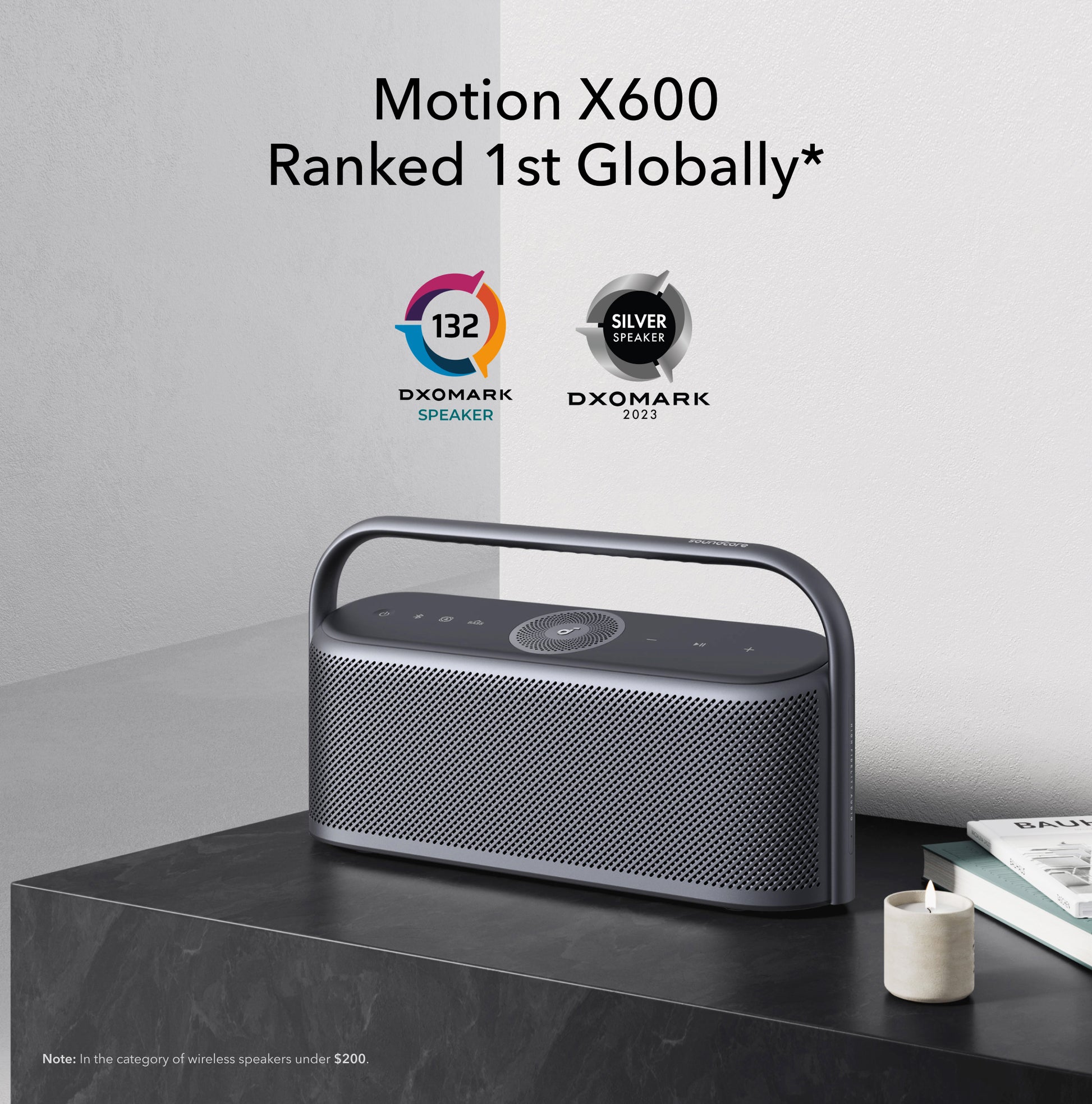 soundcore home speaker with DXOMARK award and wireless speaker feature