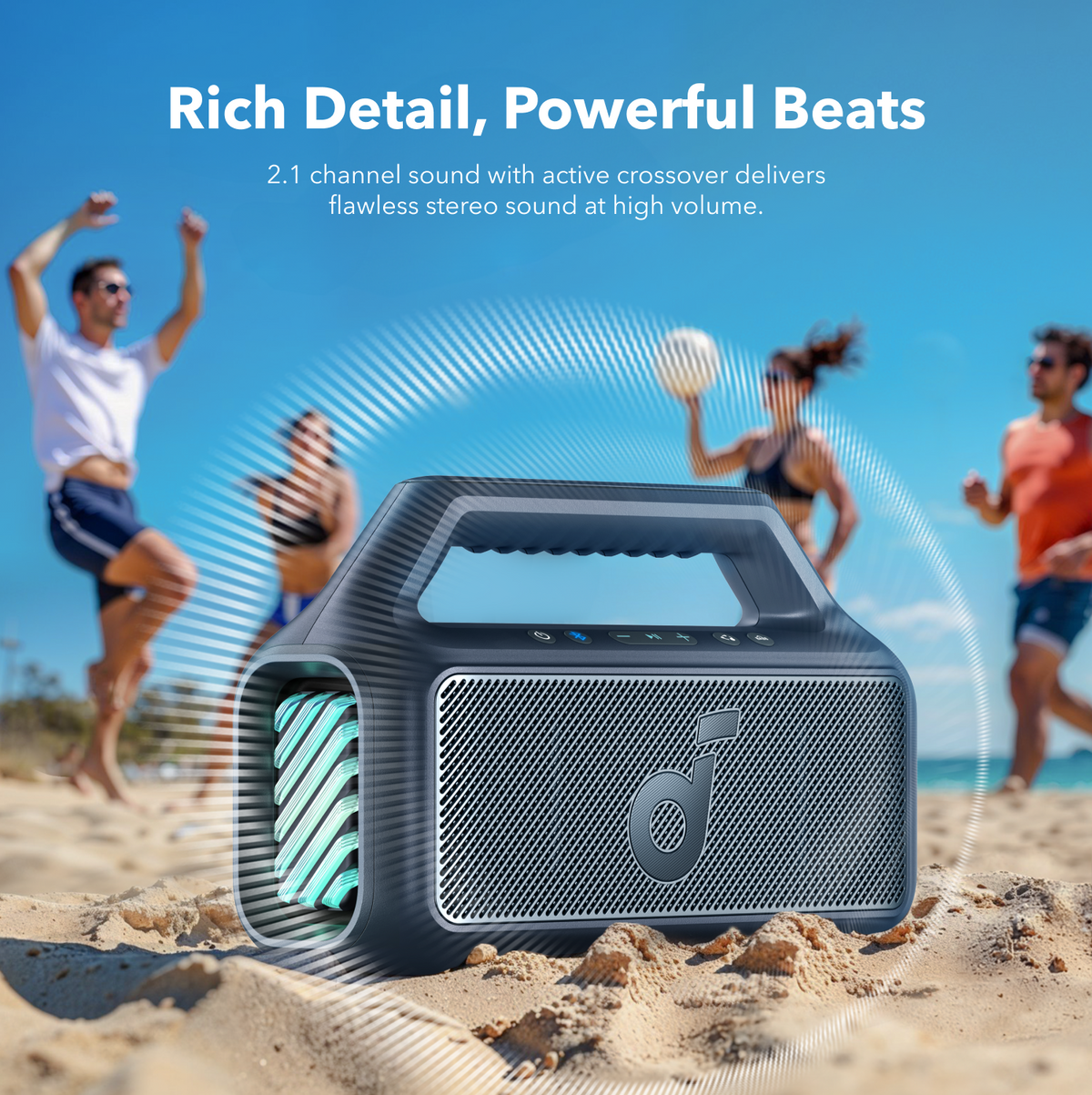 Boom 2 | Portable Bluetooth Speaker for Bass