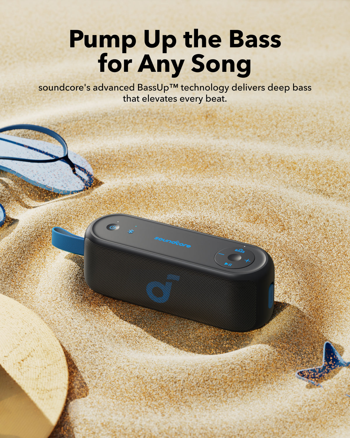 soundcore Select 3 Portable Outdoor Bluetooth Speaker