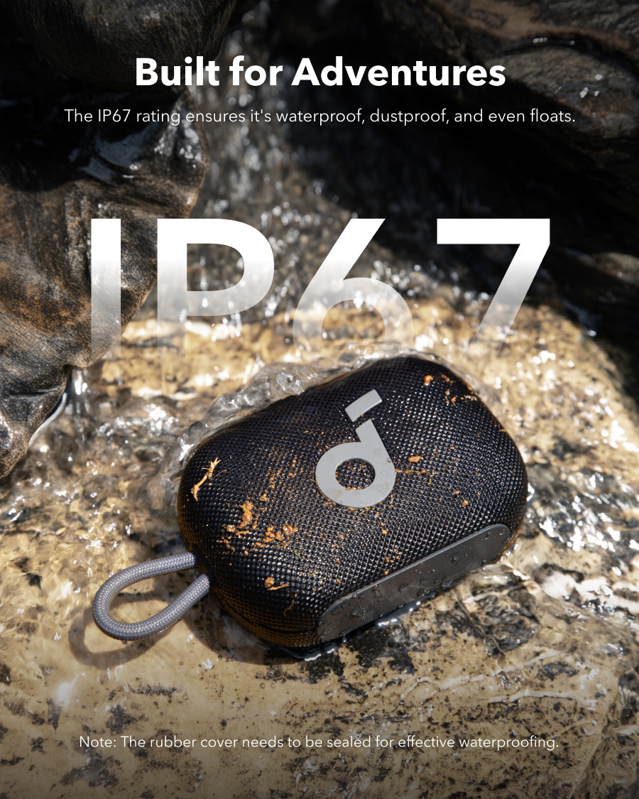 soundcore Select 4 Go Bluetooth Shower Speaker by Anker