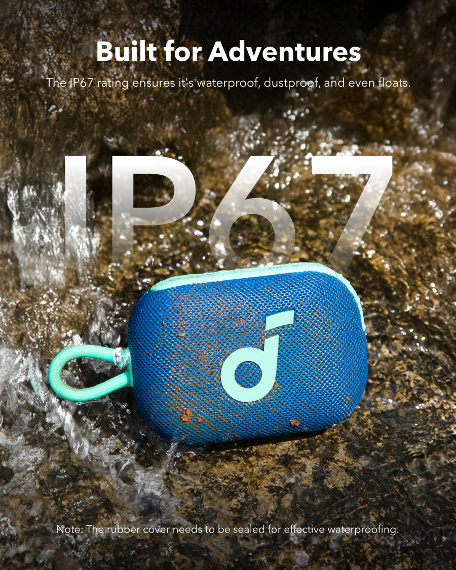 soundcore Select 4 Go Bluetooth Shower Speaker by Anker