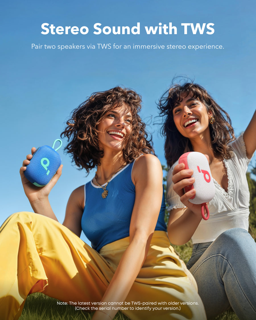 soundcore Select 4 Go Bluetooth Shower Speaker by Anker