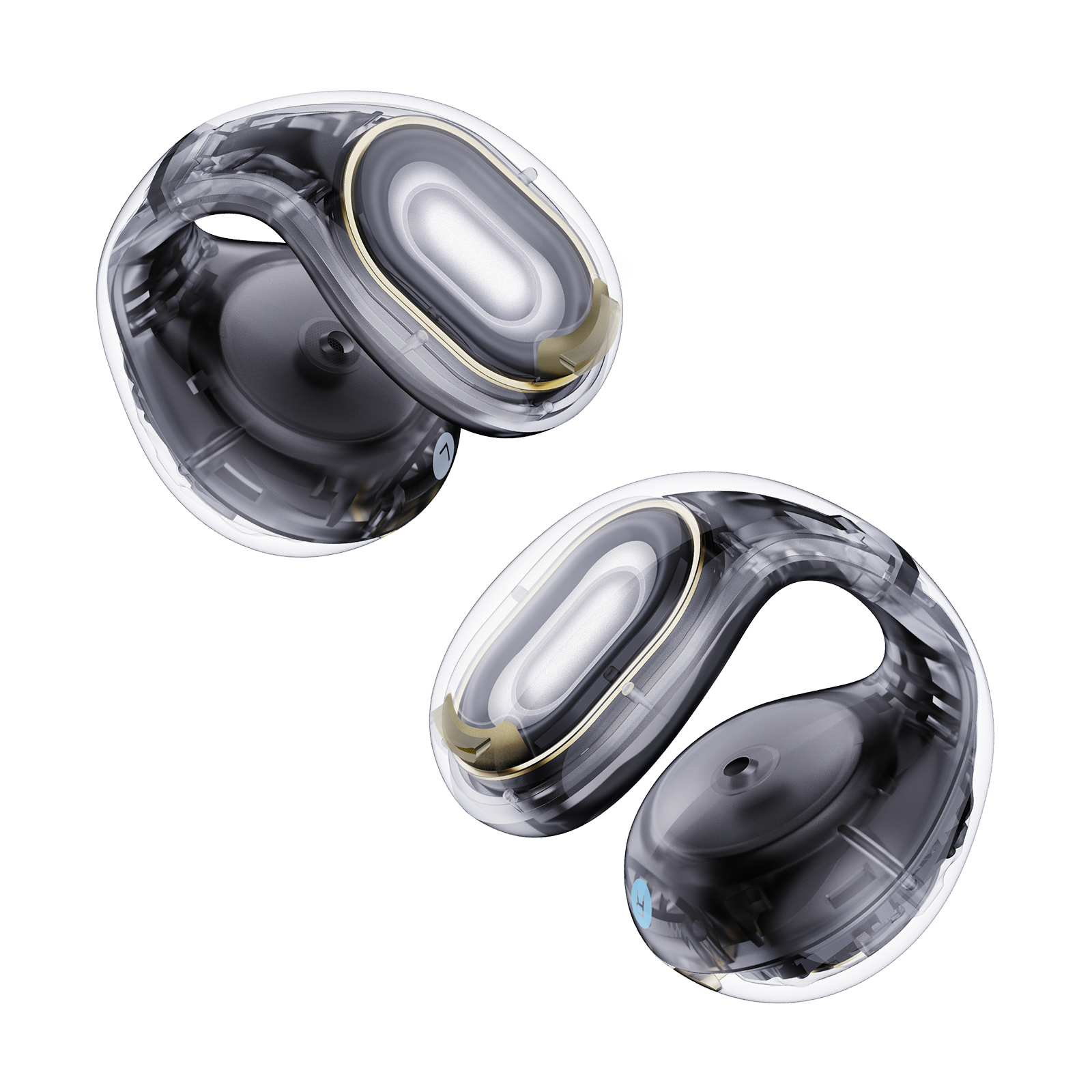 soundcore with transparent open-ear ergonomic design