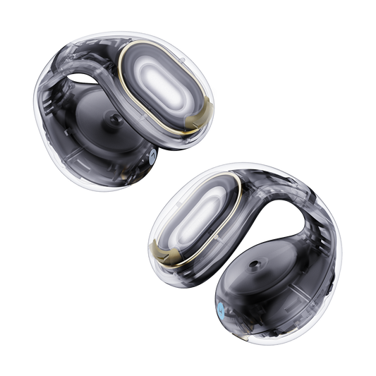 soundcore with transparent open-ear ergonomic design