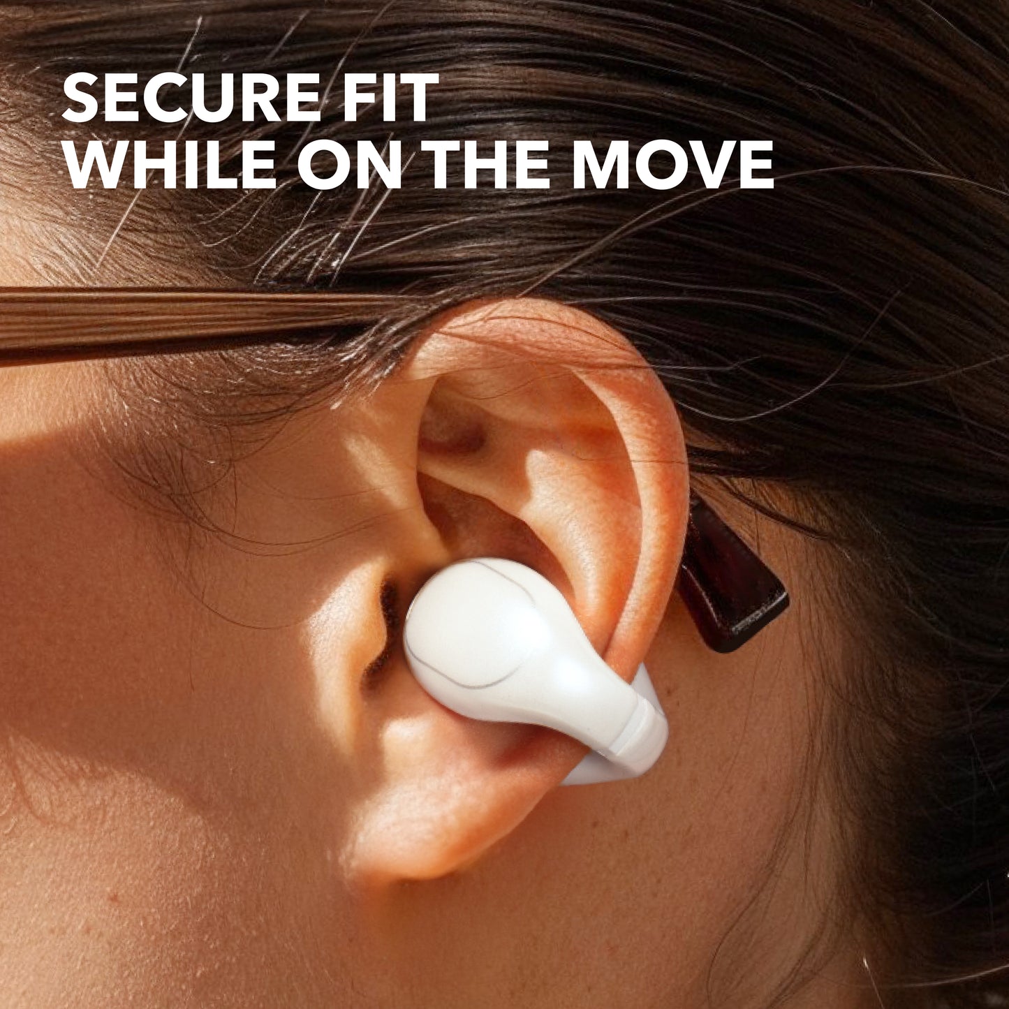 soundcore earbuds with secure fit for movement