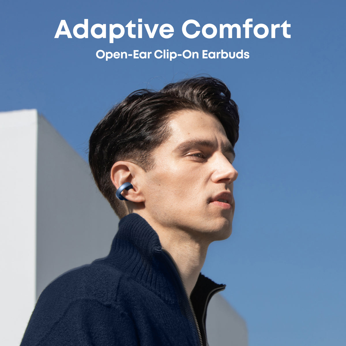 AeroClip |  Open-Ear Clip-On Earbuds with Adaptive Comfort