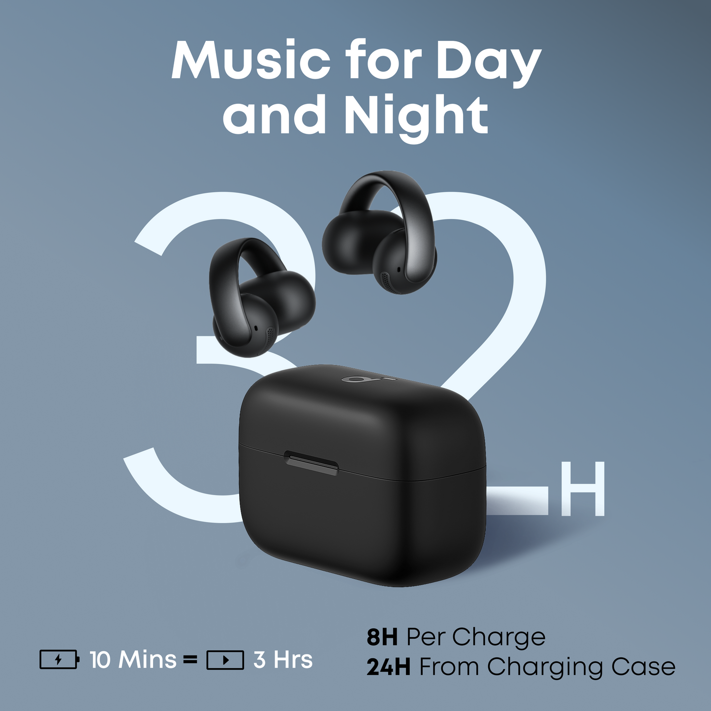 AeroClip |  Open-Ear Clip-On Earbuds with Adaptive Comfort (LIVE）