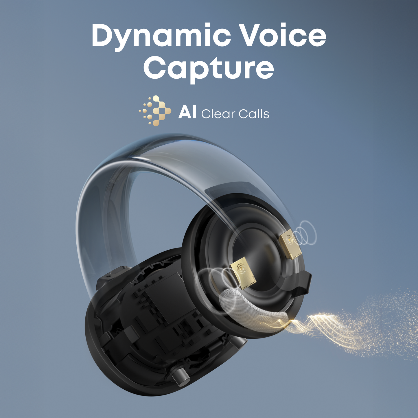 AeroClip |  Open-Ear Clip-On Earbuds with Adaptive Comfort (LIVE）