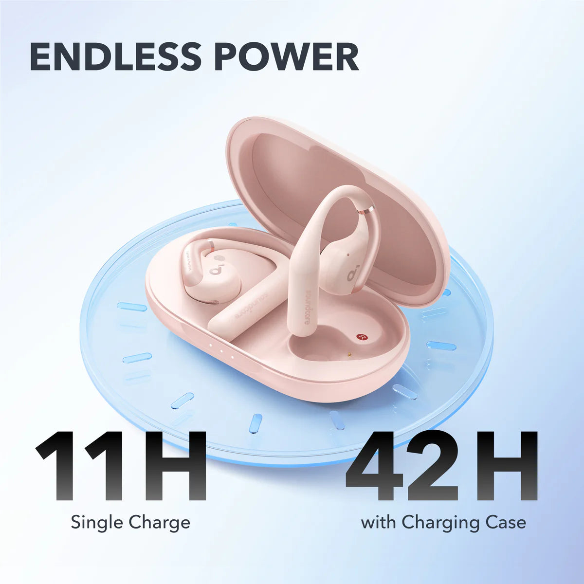 soundcore earbuds with charging case for 42 hours power