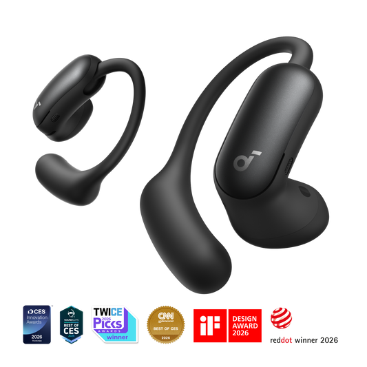 AeroFit 2 Pro｜2-in-1 Earbuds that Switch Between Open-Ear and ANC Modes