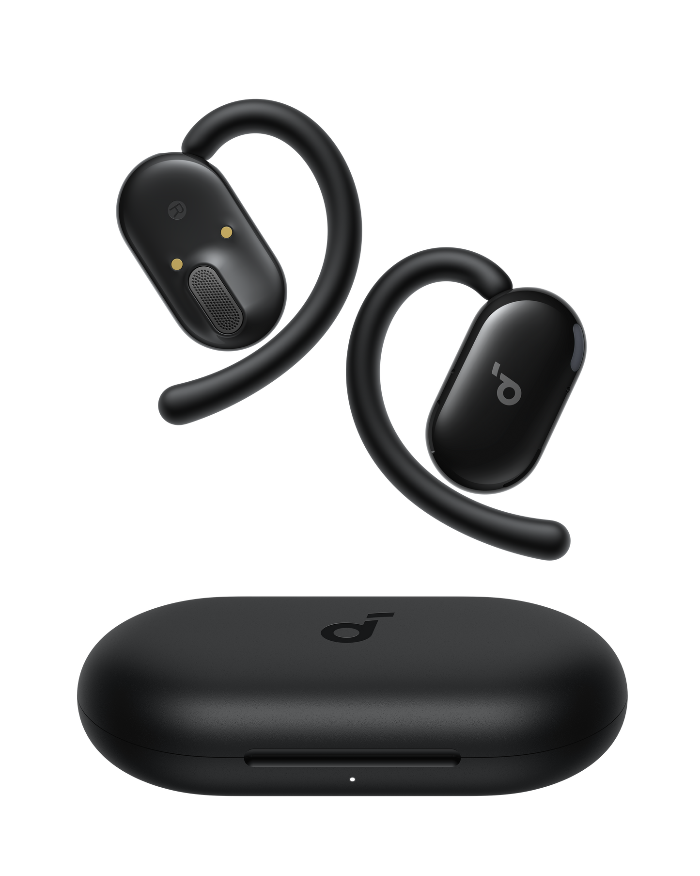 soundcore wireless earbuds with ear hooks for secure fit