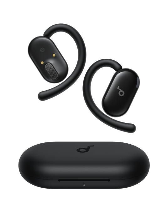 soundcore wireless earbuds with ear hooks for secure fit