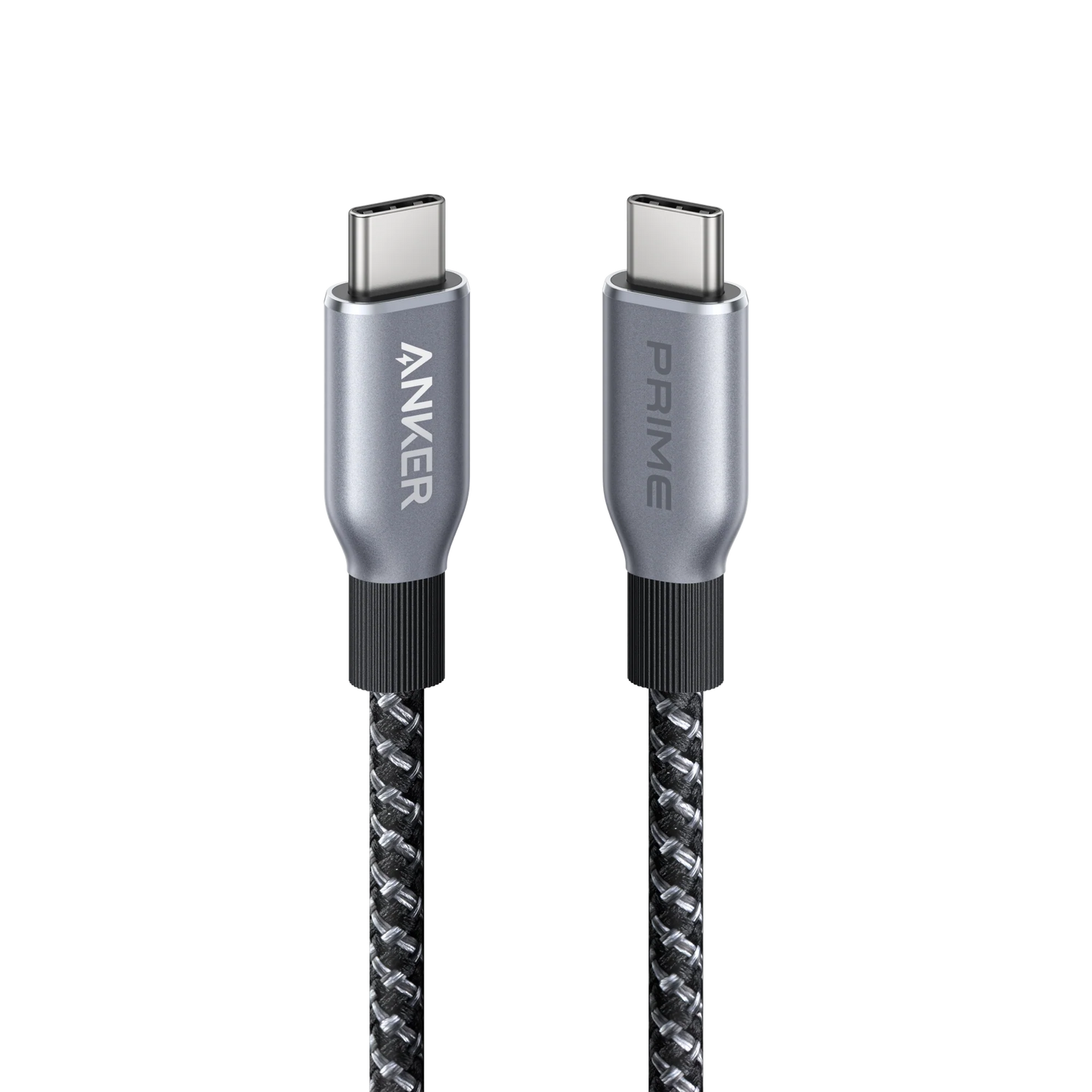 Anker Prime USB-C to USB-C Cable (240W, Upcycled-Braided, 6 ft)
