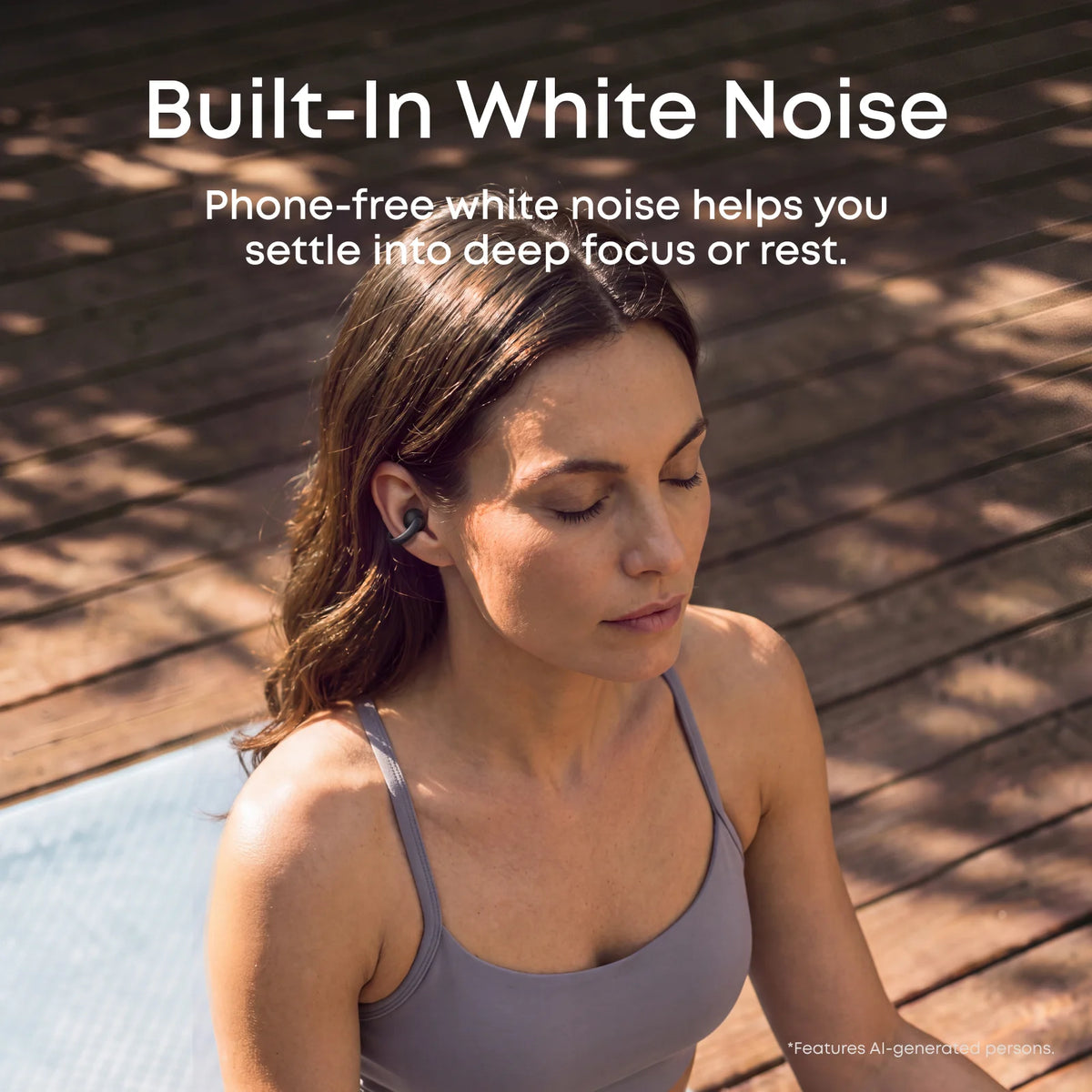 Anker soundcore Aeroclip 2 |  Guinness-Certified Clip-On Earbuds for Clear Calls