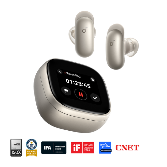 Liberty 5 Pro Max | Earbuds with AI Note-Taker Smart Case