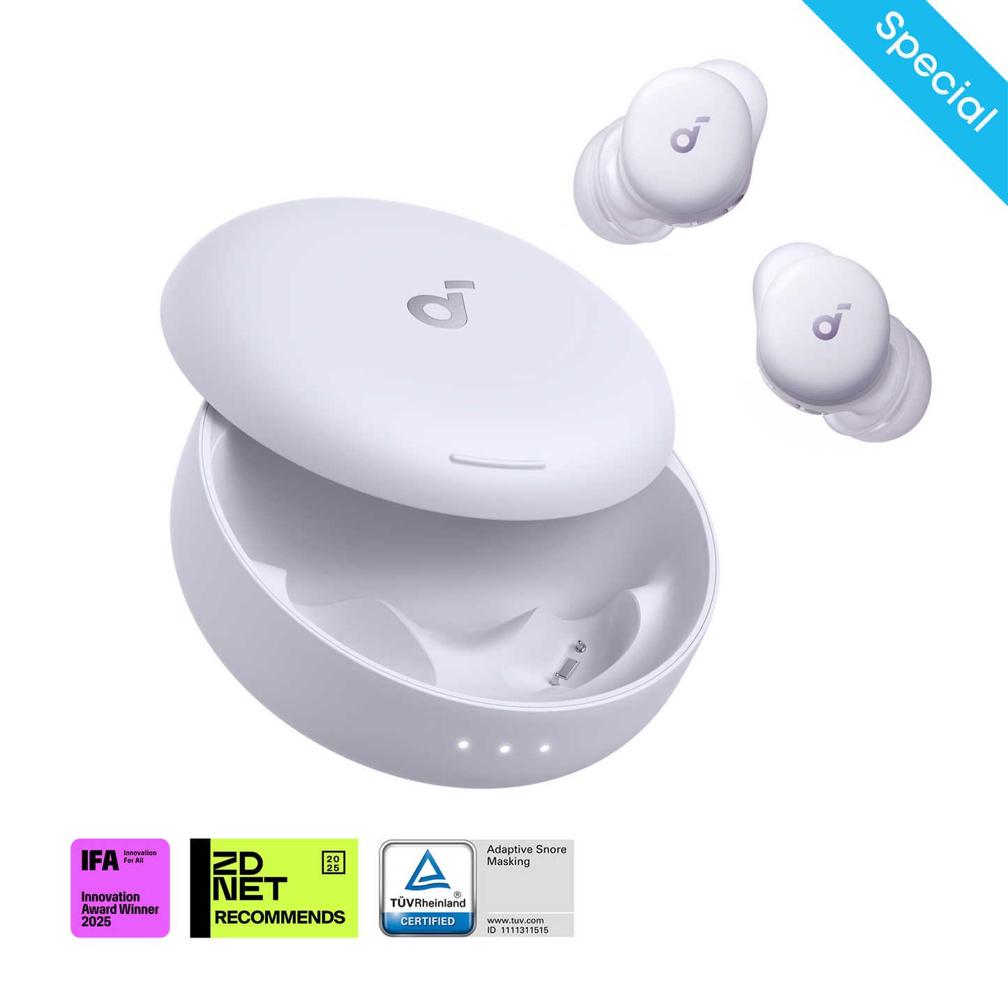 soundcore Sleep A30 Special / Sleep A30 | The World's First Sleep Earbuds with a Triple Noise Reduction System