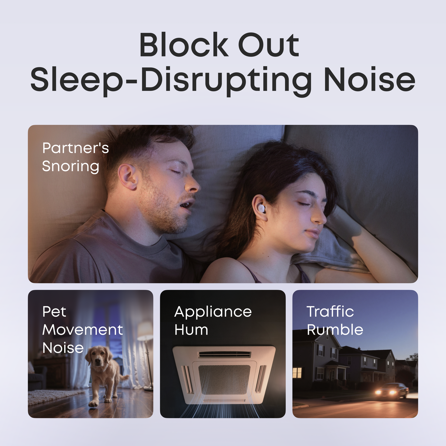 soundcore Sleep A30 Special / Sleep A30 | The World's First Sleep Earbuds with a Triple Noise Reduction System