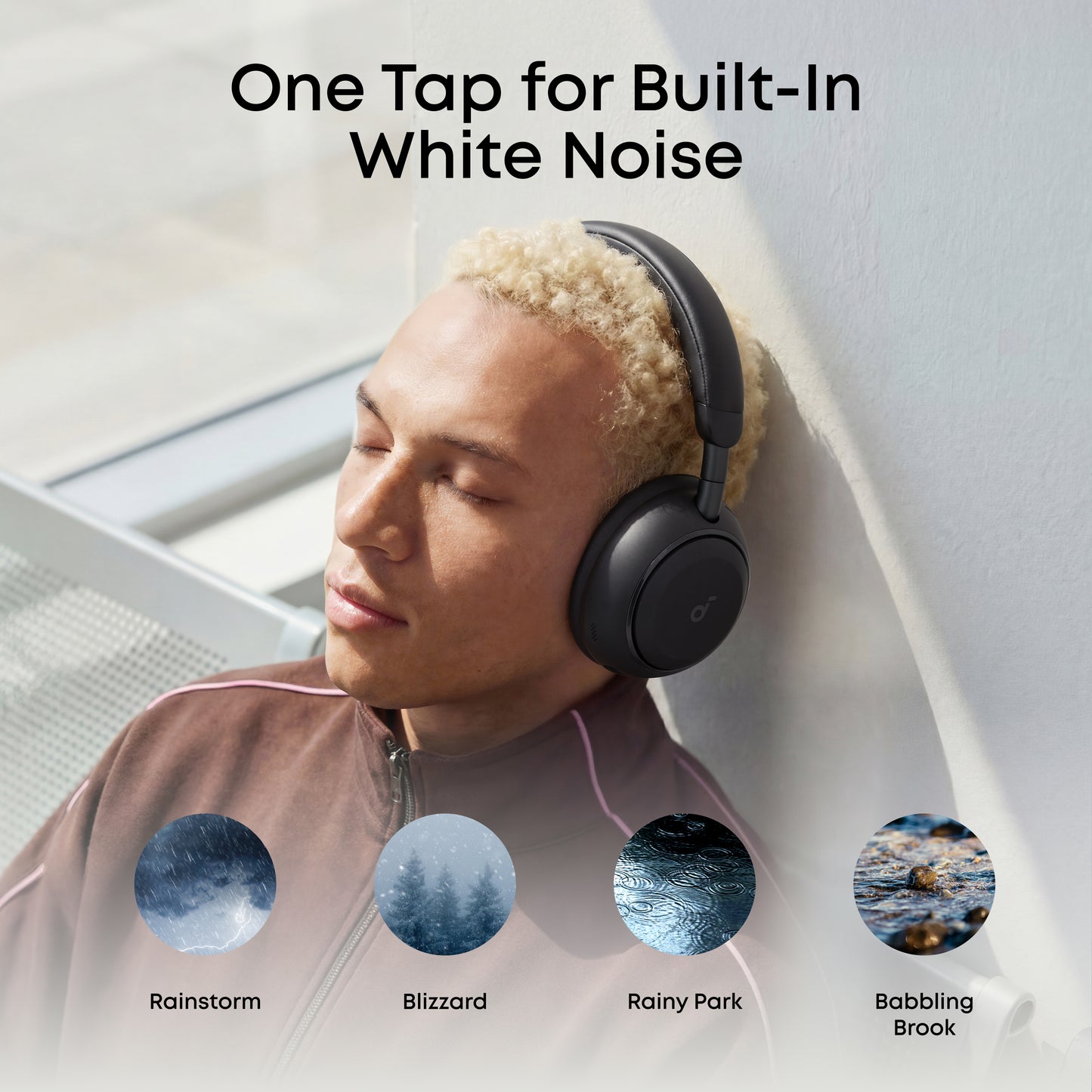 soundcore Space 2 | Comfortable Noise Cancelling Headphones for All-Day Wear