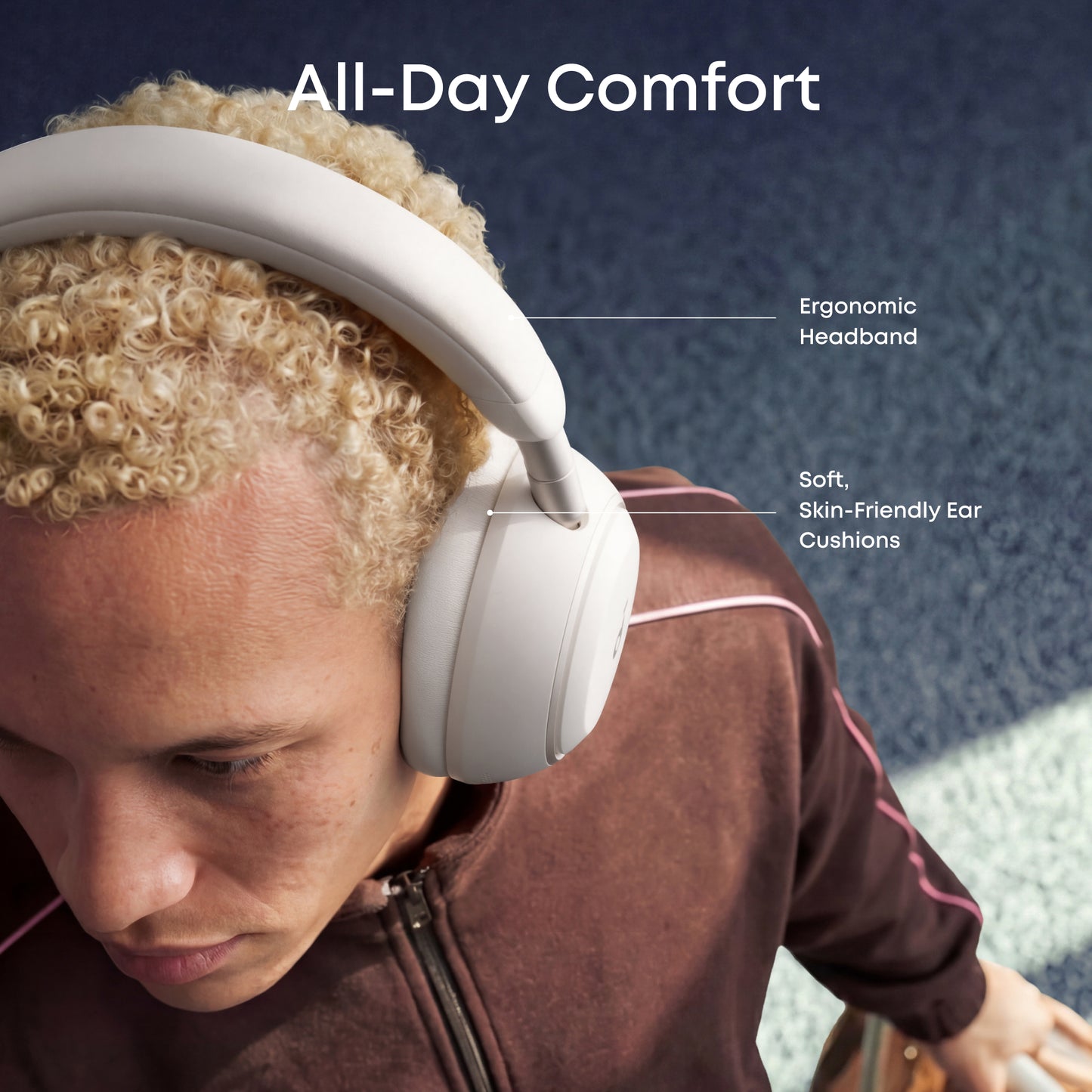 soundcore Space 2 | Comfortable Noise Cancelling Headphones for All-Day Wear
