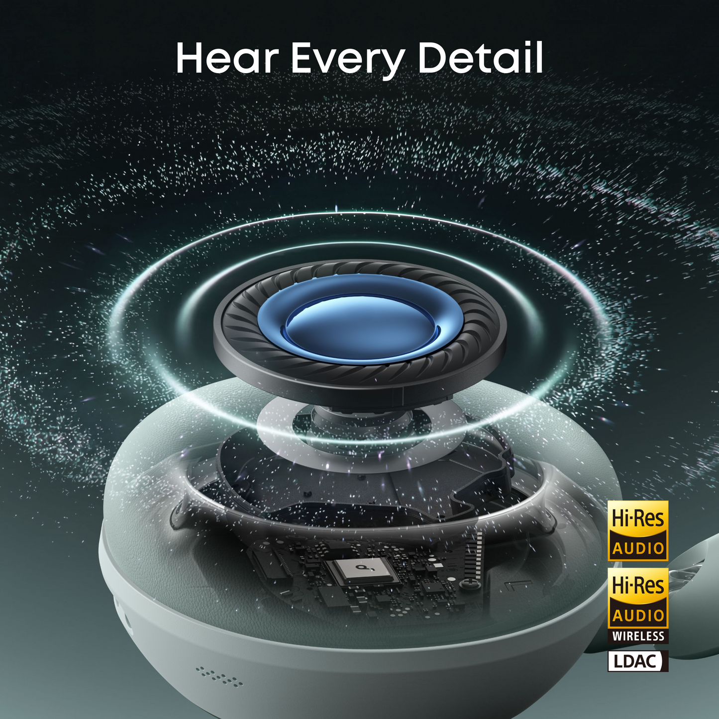 soundcore Space 2 | Comfortable Noise Cancelling Headphones for All-Day Wear