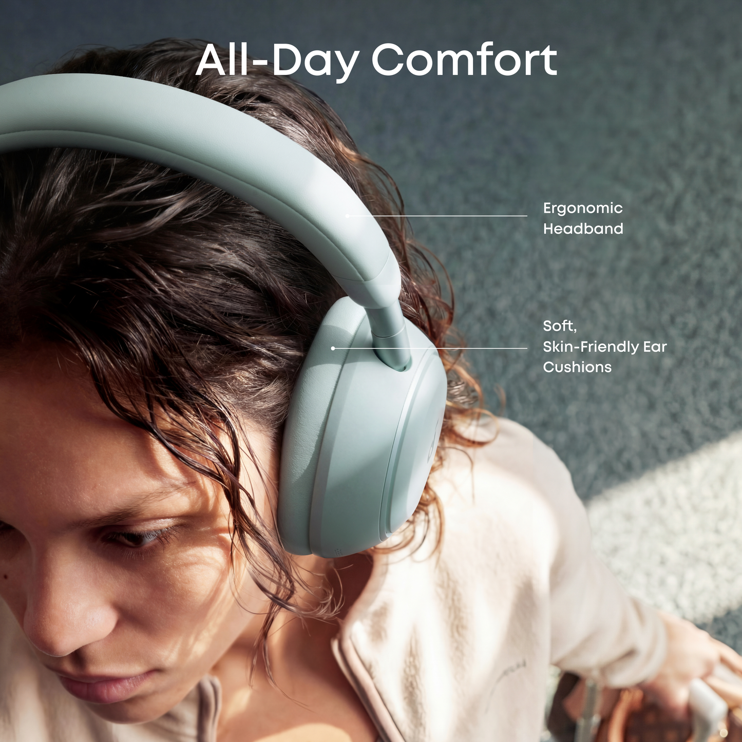 soundcore Space 2 | Comfortable Noise Cancelling Headphones for All-Day Wear