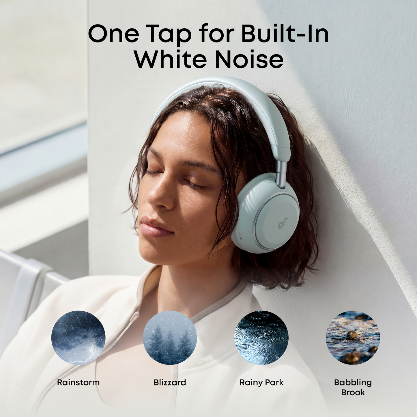 soundcore Space 2 | Comfortable Noise Cancelling Headphones for All-Day Wear