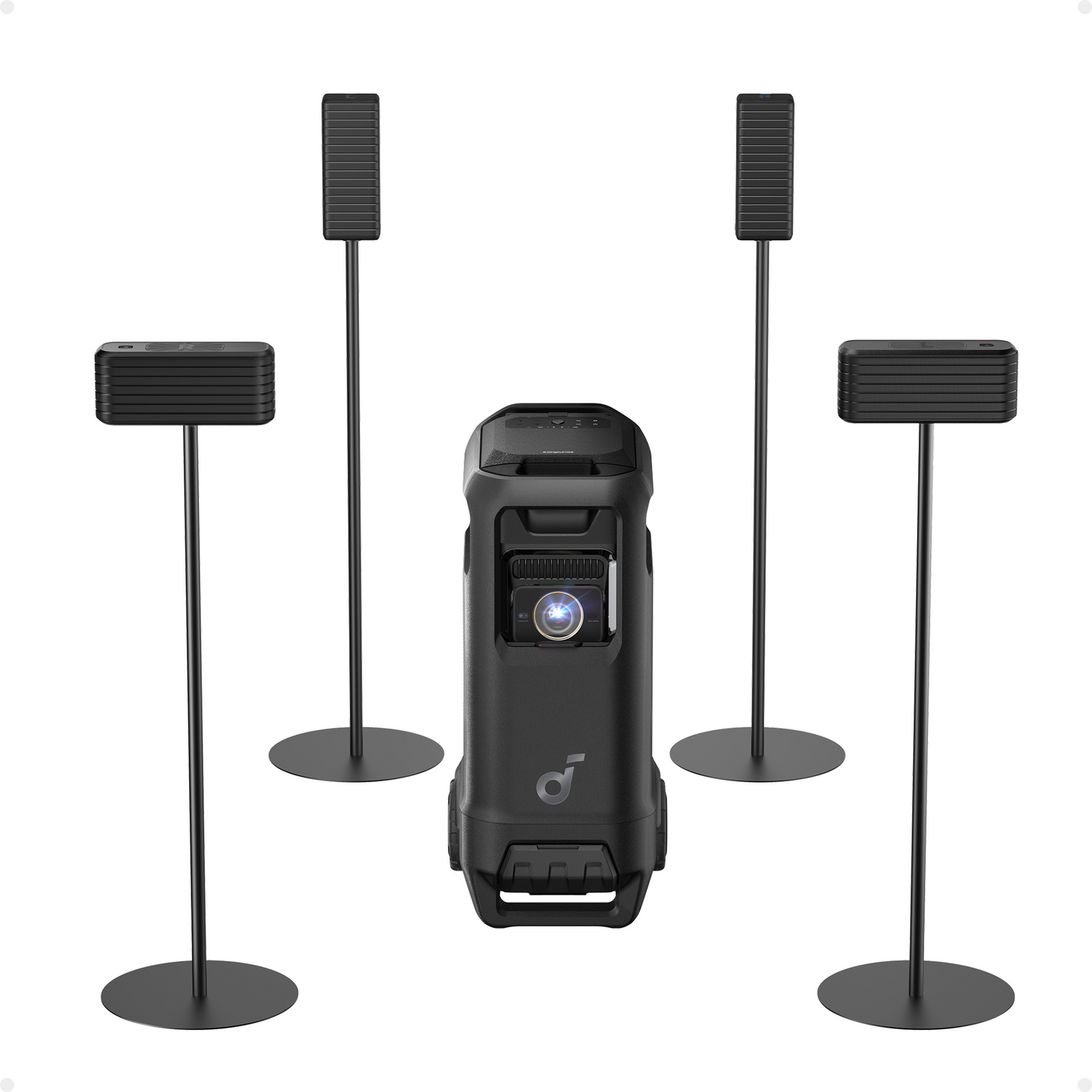 soundcore Nebula Speaker Floor Stands for X1 Pro (4-Pack）