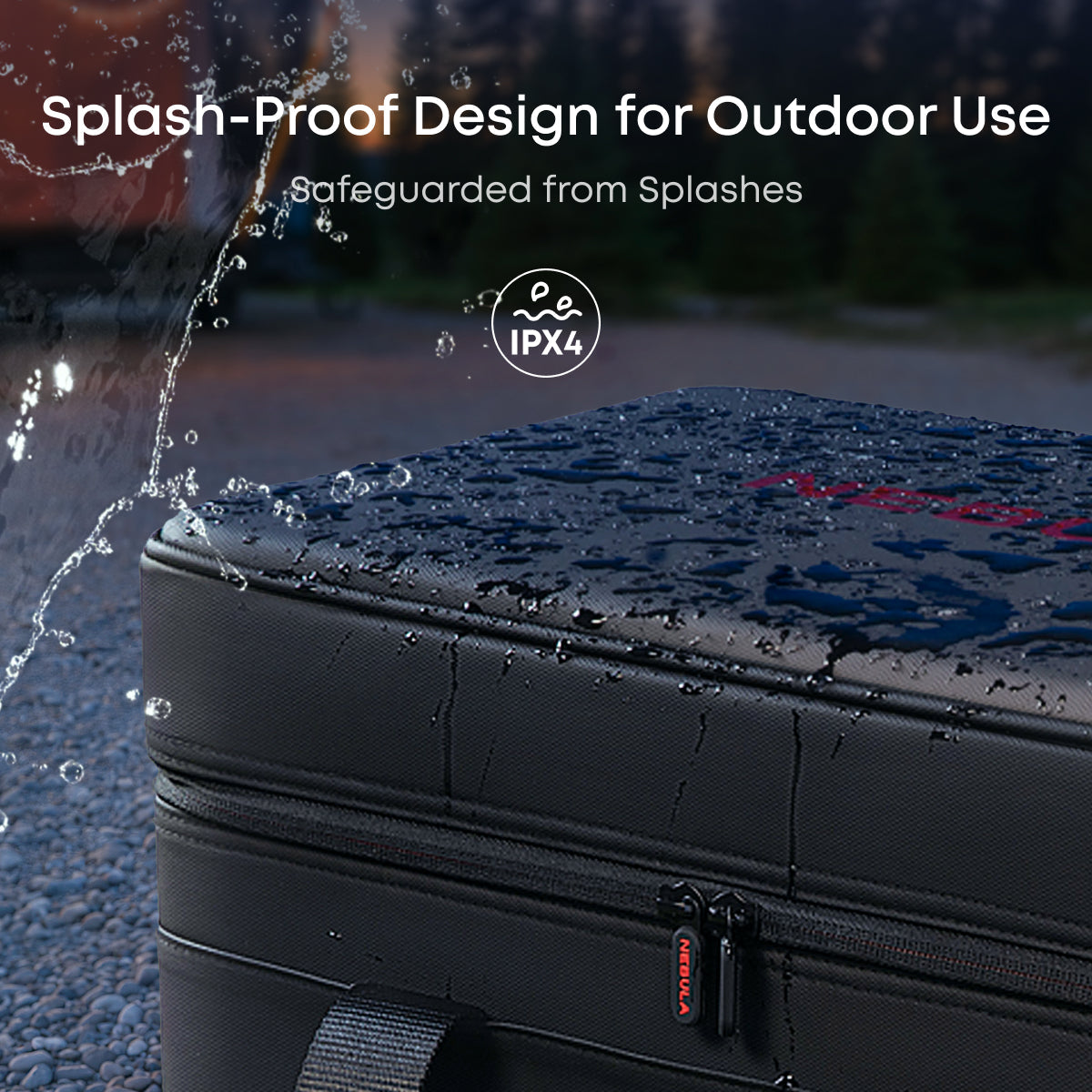 soundcore Nebula X1 Carry Case｜Splash-Proof & Durable