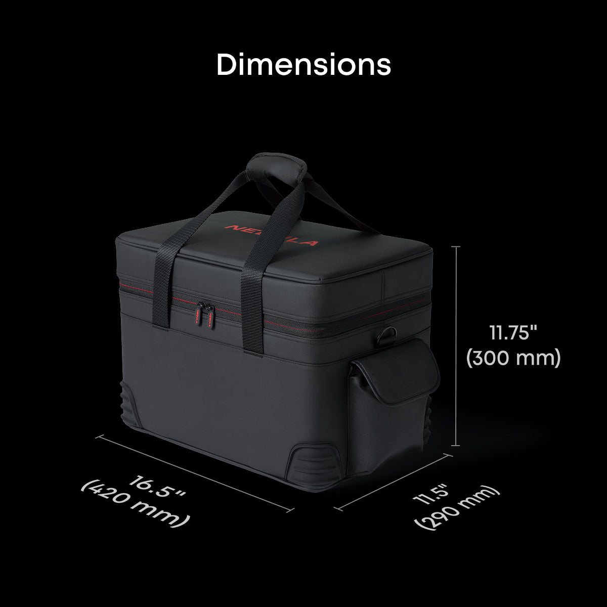 soundcore Nebula X1 Carry Case｜Splash-Proof & Durable