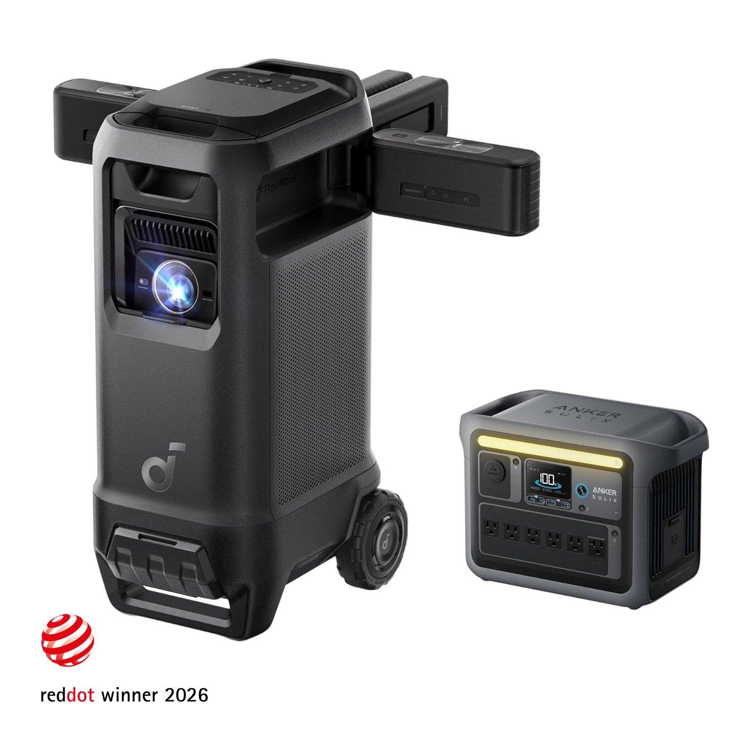 soundcore Nebula X1 Pro 4K Projector | World's First Mobile Theater Station