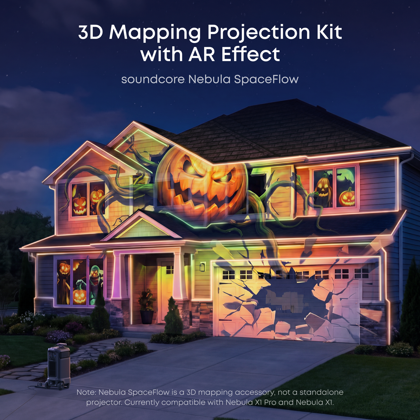 soundcore SpaceFlow | AI Projection Mapping for Any Space