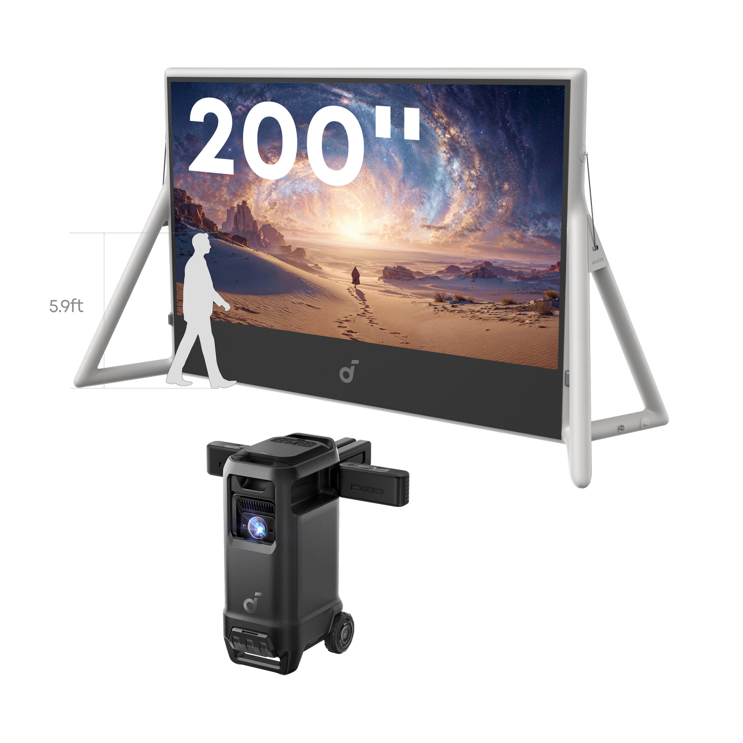 X1 Pro + 200" Inflatable Screen | $190/ First Month