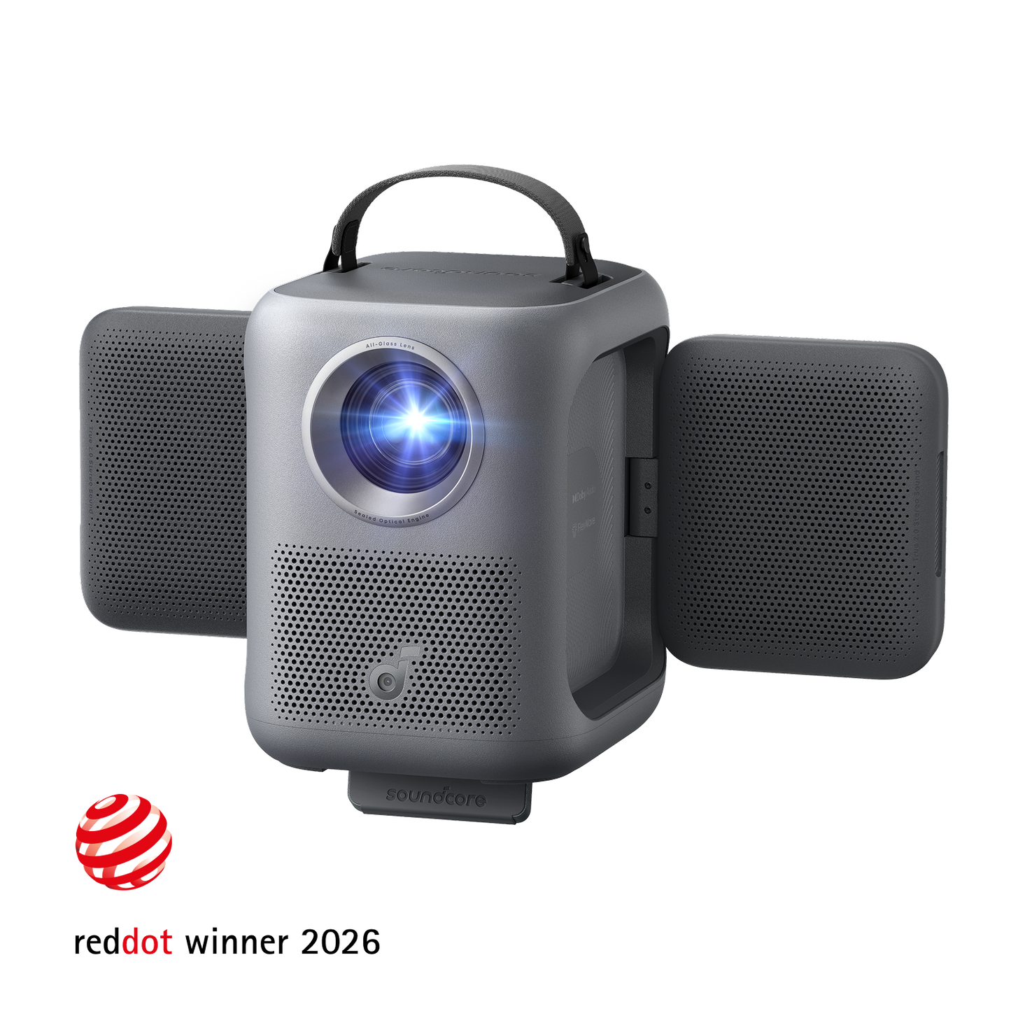 soundcore Nebula P1i | World's First Smart Portable Projector with Flippable Speakers