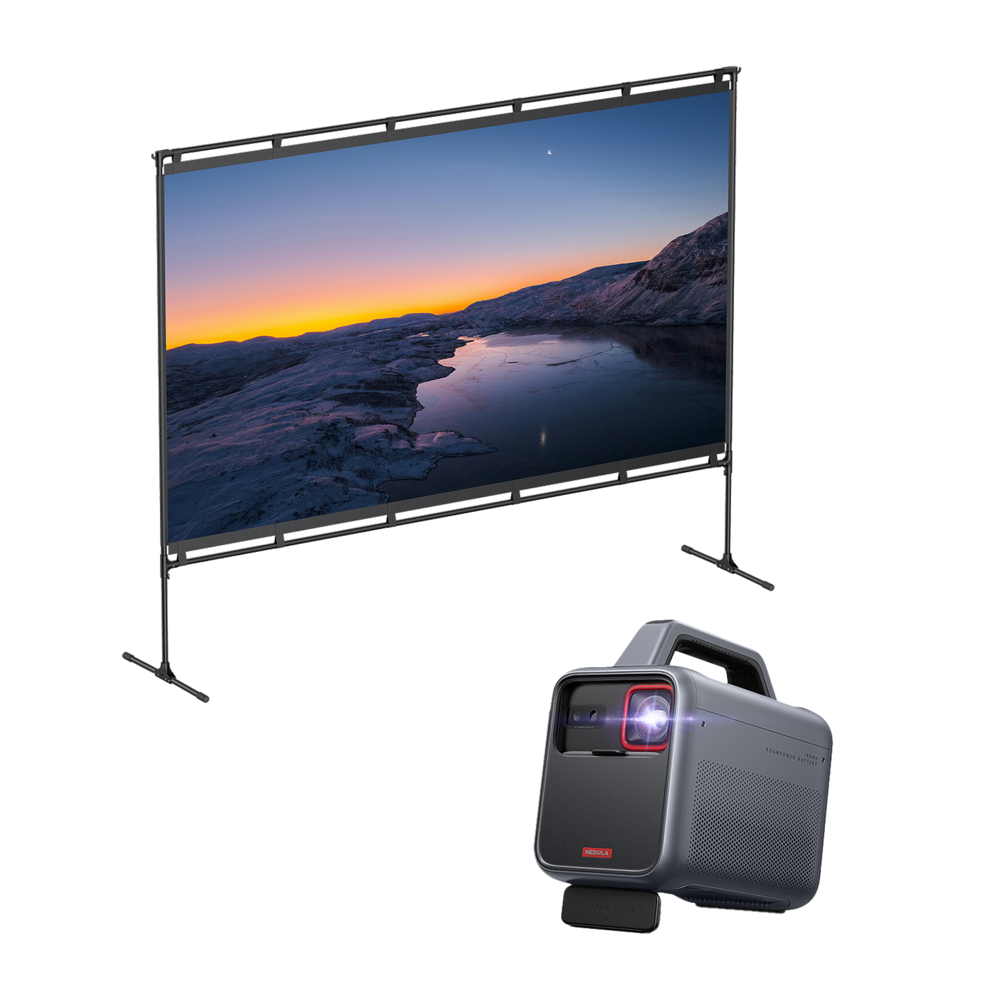 soundcore Nebula Mars 3 | Outdoor Projector with 5H Long Playtime