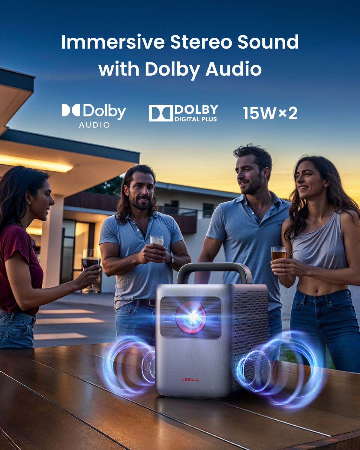 soundcore Nebula Cosmos 4K SE | Dolby Vision Projector with Google TV