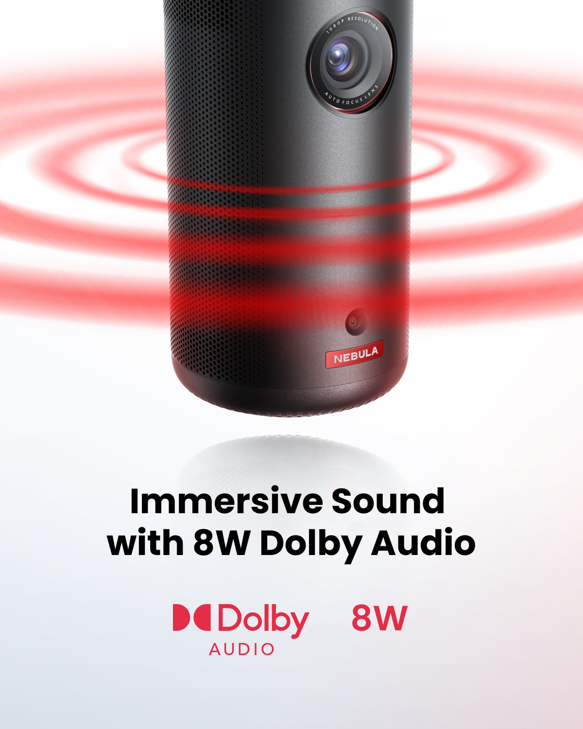 soundcore Nebula Capsule 3 (New) | 1080p Mini Google TV Projector