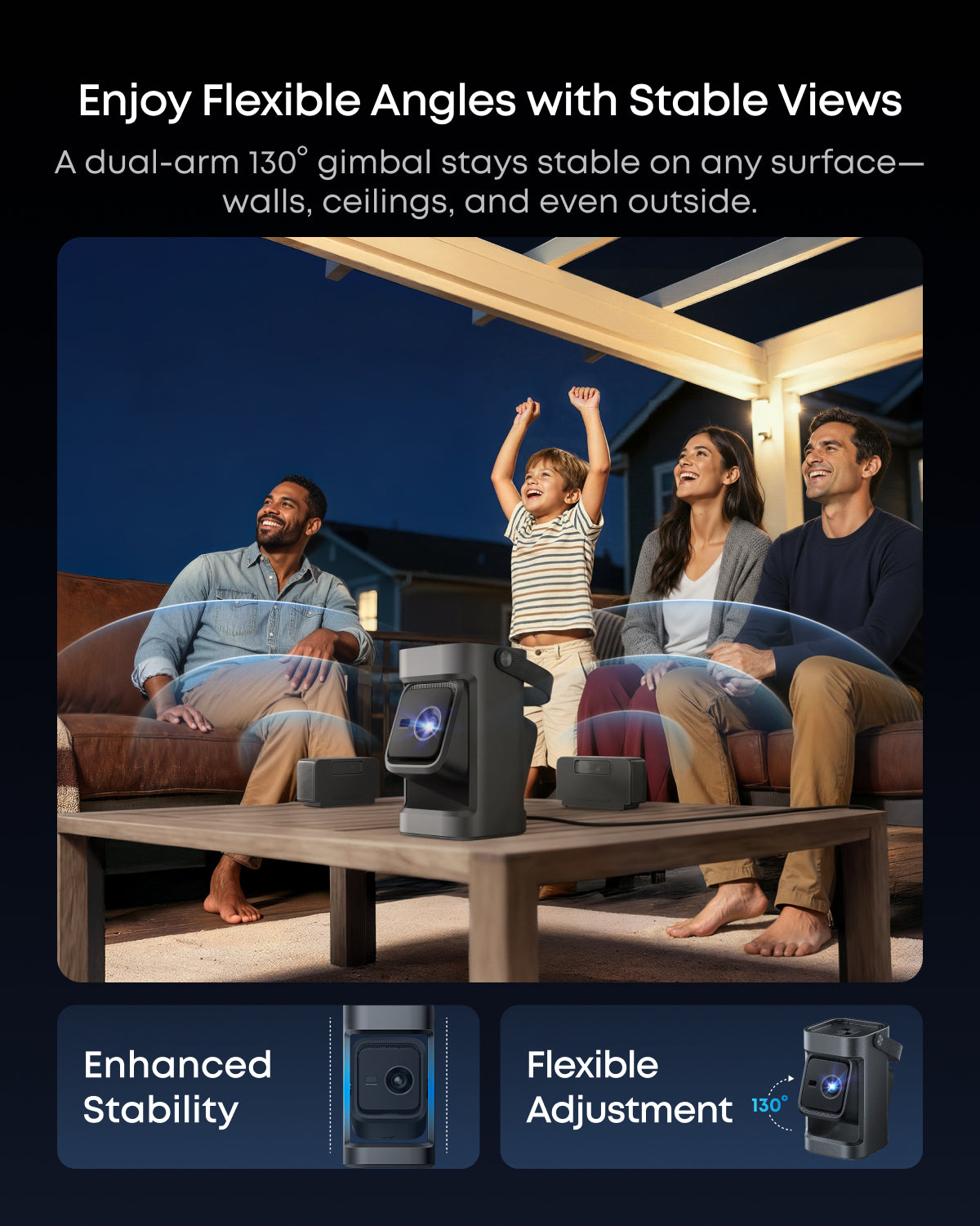 soundcore Nebula P1 | World's First Portable Projector with Detachable Speakers