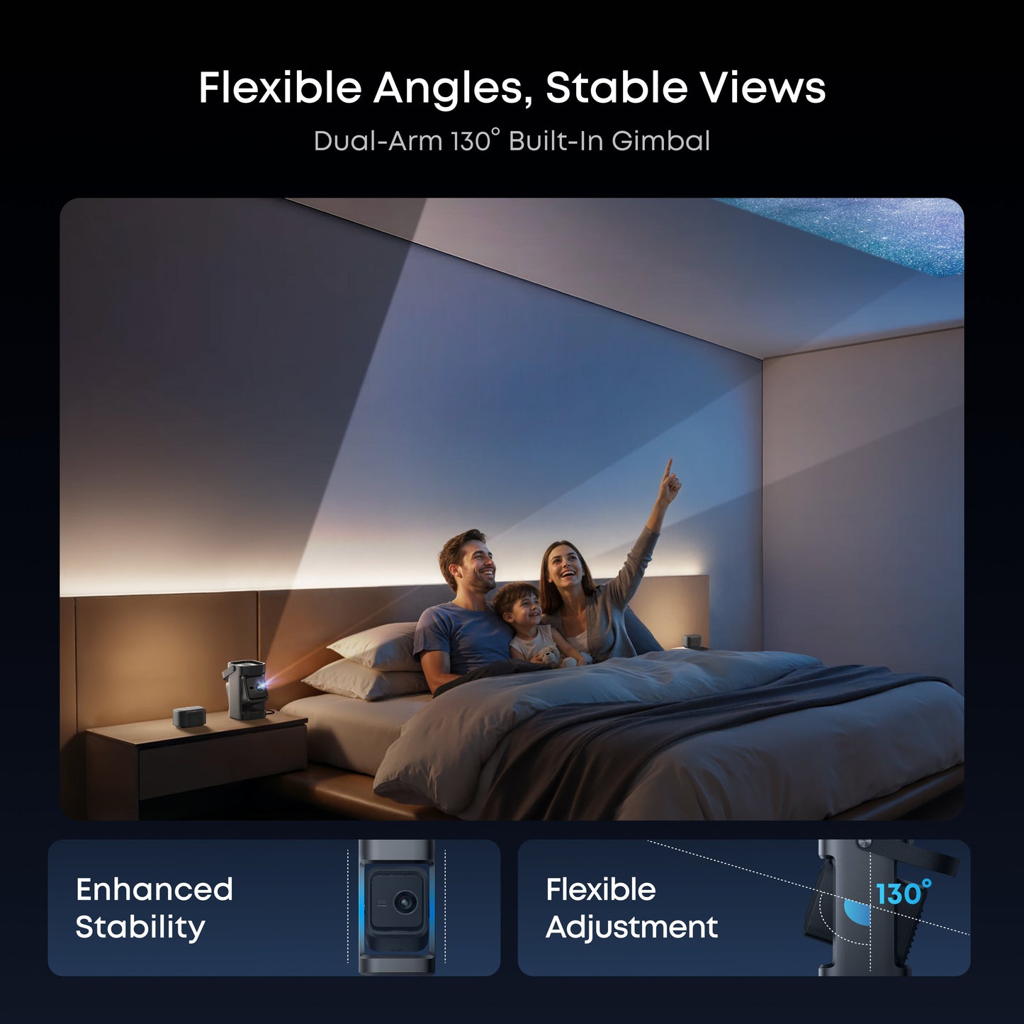 soundcore Nebula P1 | World's First Portable Projector with Detachable Speakers