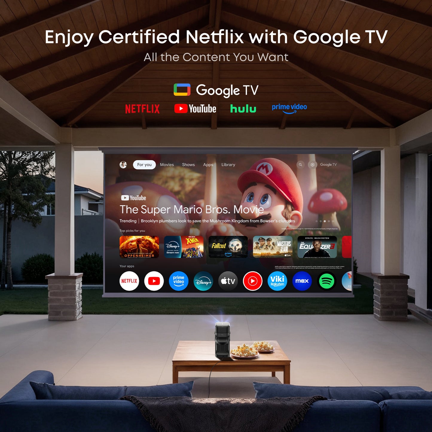 soundcore Nebula P1 | World's First Portable Projector with Detachable Speakers