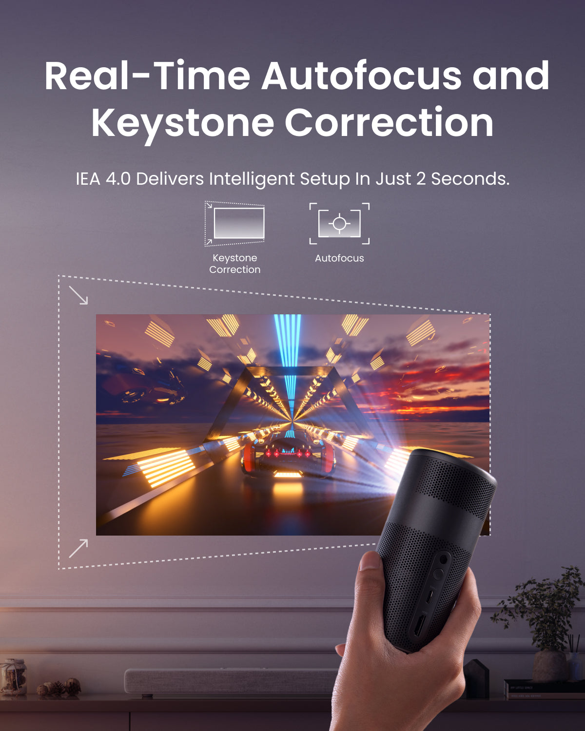 soundcore nebula cosmos 4K SE | Dolby Vision Projector with Google TV