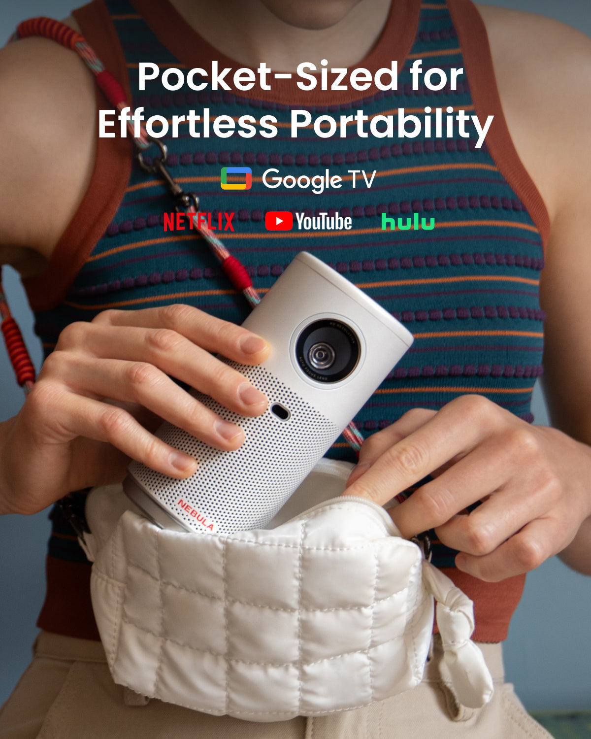 soundcore nebula cosmos 4K SE | Dolby Vision Projector with Google TV