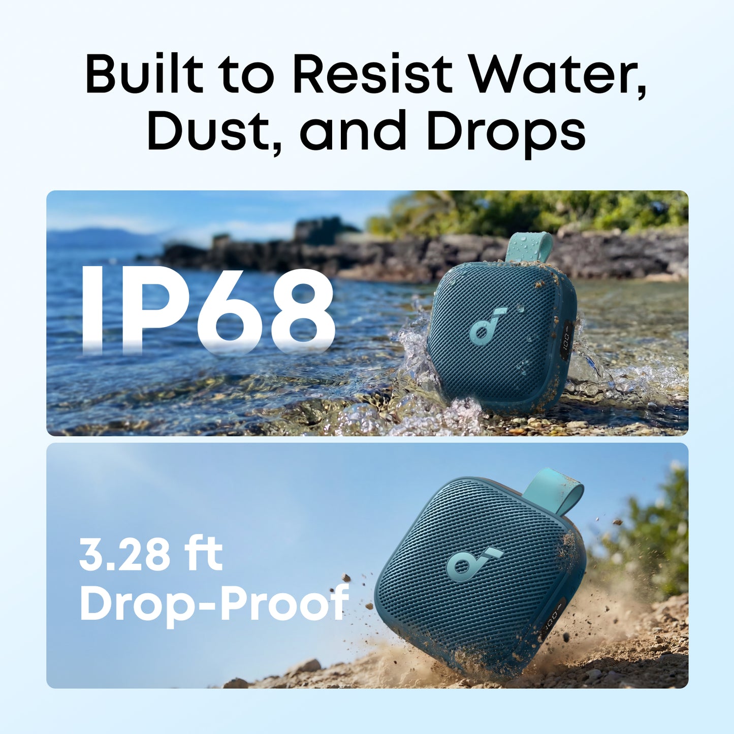 soundcore Boom Go 3i | Portable Bluetooth Speaker with Powerful Bass