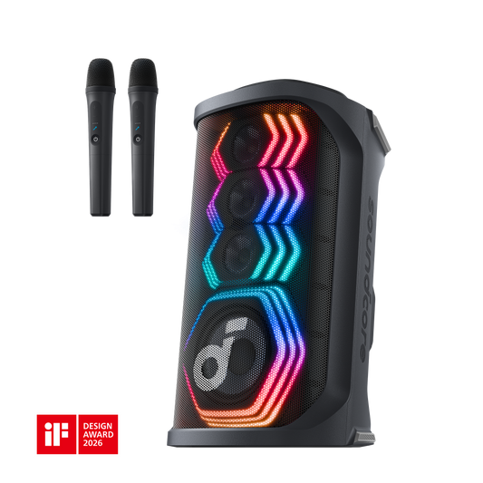 soundcore Rave 3S | AI Karaoke Party Speaker with 200W Sound
