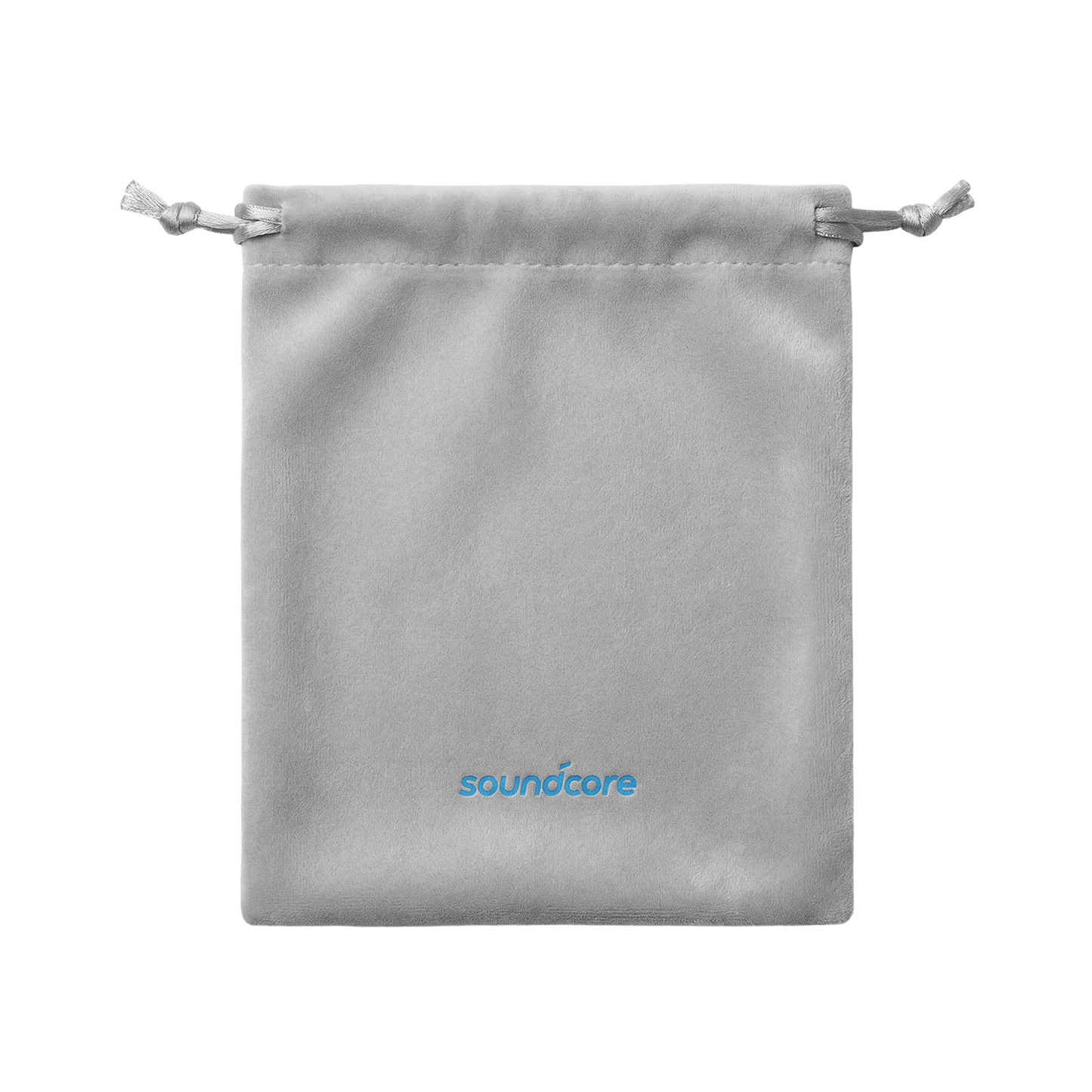Light Grey Premium Velvet Pouch｜Eco-friendly and tough